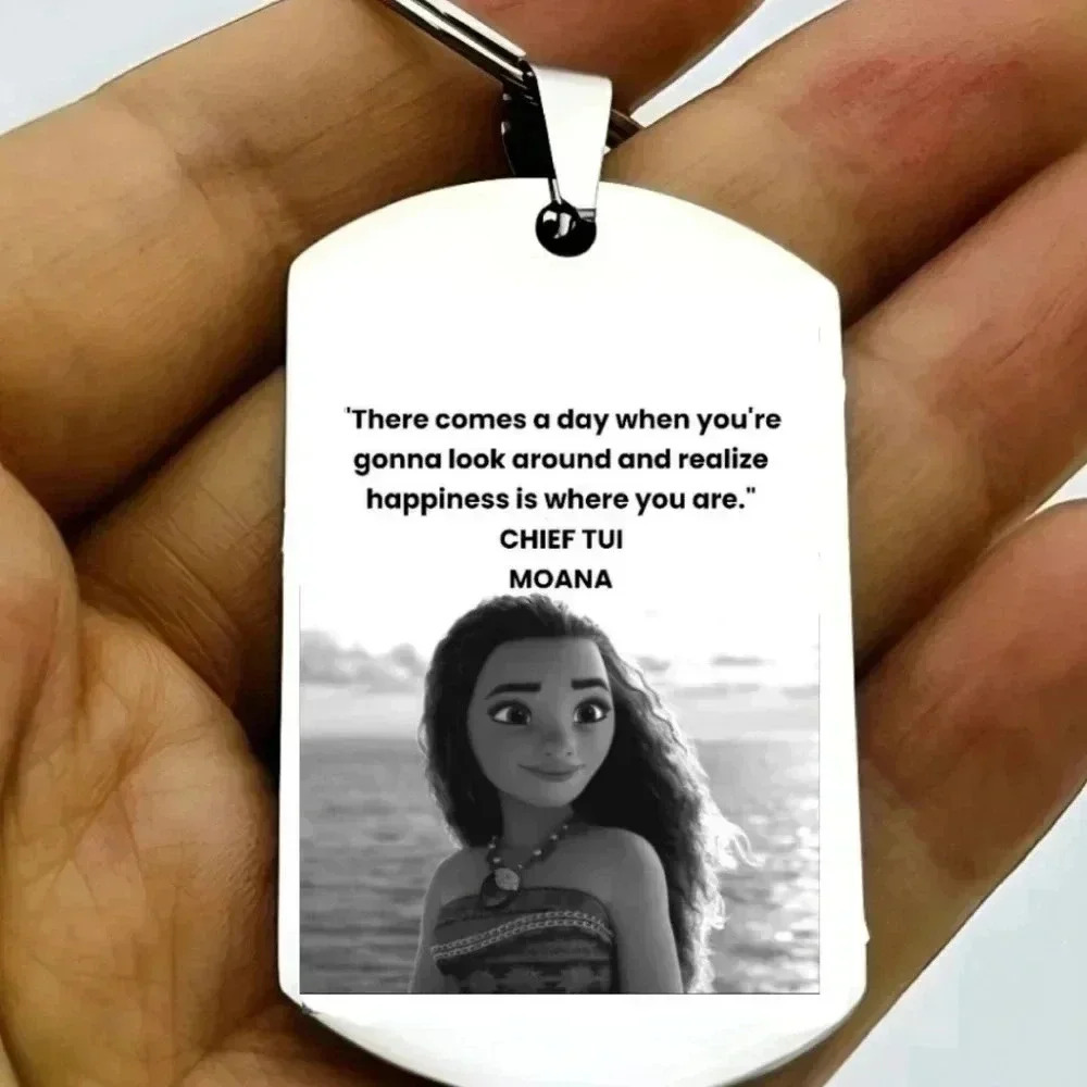 Moana hot inspiration quote Keychain